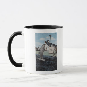 Mug Marineland, la Floride - marin Mouthfeeding