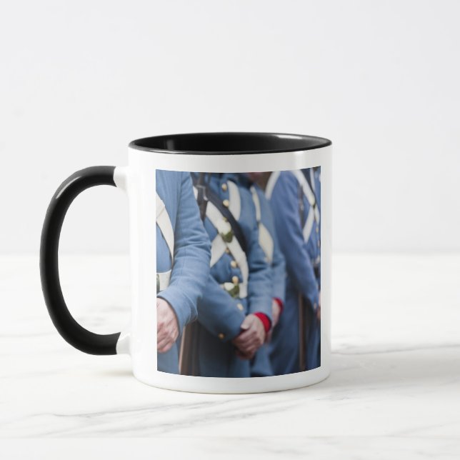 Mug Marines civiles de Guerre-ère des USA, militaires (Gauche)