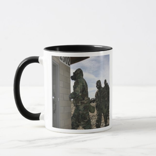 Mug Marines et navigateurs dans la chambre à gaz (Gauche)