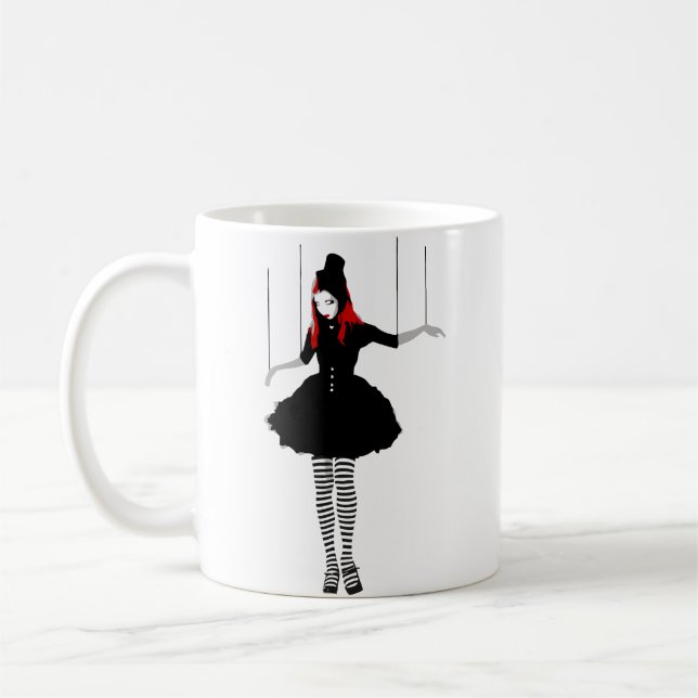 Mug marionnette de cabaret (Gauche)