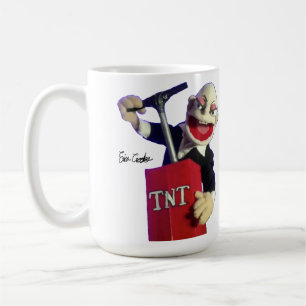 Mug marionnette punk avec plongeur TNT