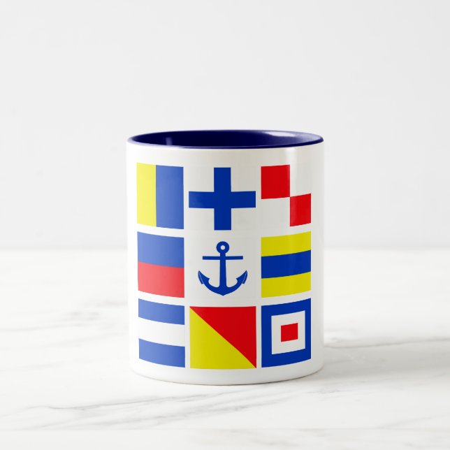 Mug maritime - choisissez style et couleur (Centre)