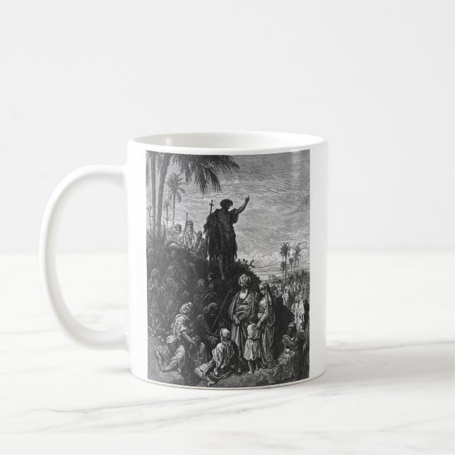 Mug  Mark 1A John the Baptist Preaches in the Wilderne (Gauche)
