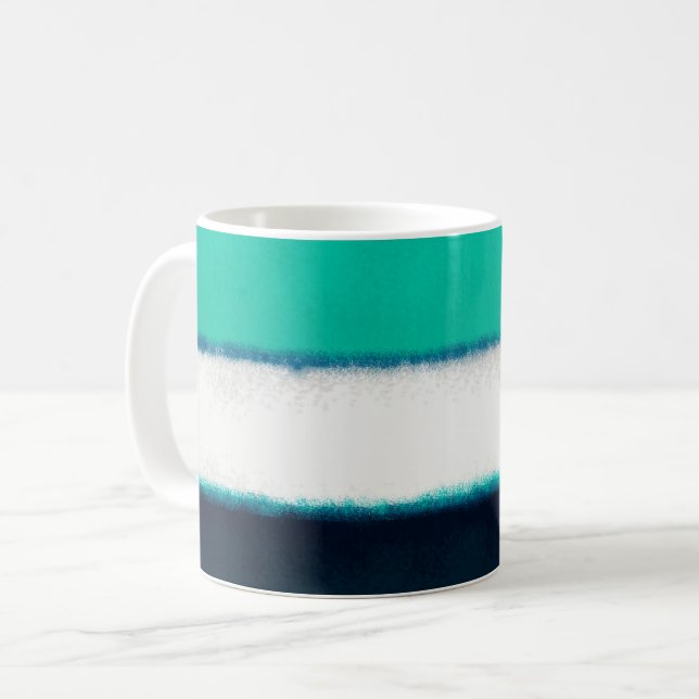 Mug Mark Rothko art dans le style numérique 17 (Devant gauche)