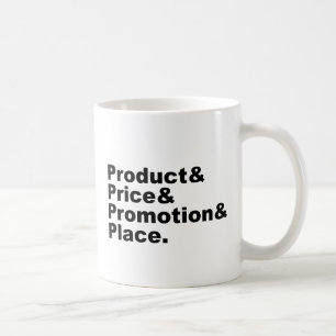 Mug Marketing Mix Produit Prix Promotion & Lieu