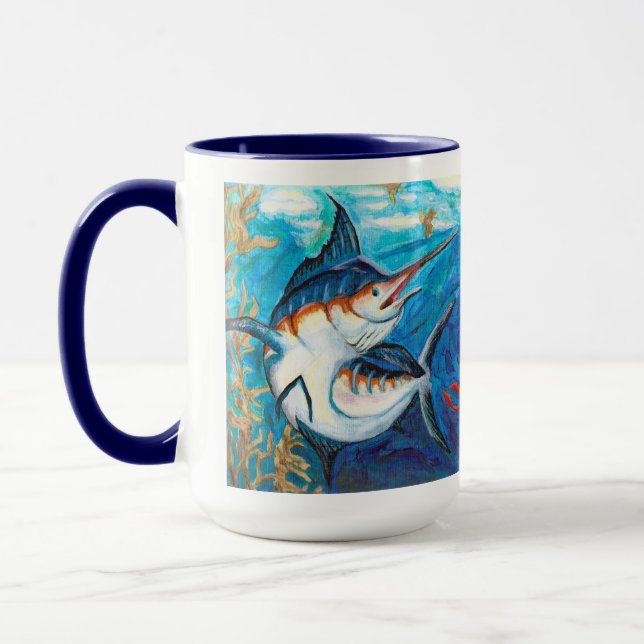 Mug Marlin bleu (Gauche)