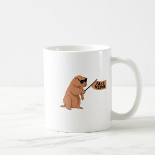 Mug Marmotte Fausse Nouvelle Marmotte Influenceur Rése