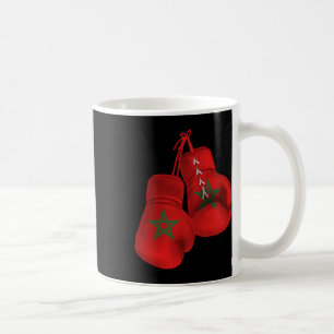 Mug Maroc Gants de boxe Drapeau Fierté Marocaine Boxe