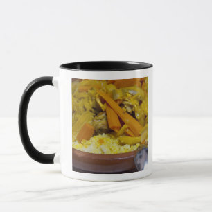 Mug Maroc, Tétouan. Repas marocain traditionnel de