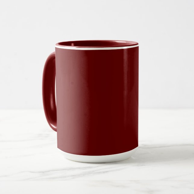 Mug Maroon-maroon simply elegant  (Devant gauche)