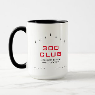 Mug Marquages personnalisés 300 membres Club Bowling L