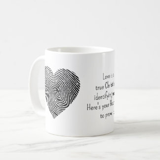 Mug Marque d'amour identificatrice des vrais chrétiens