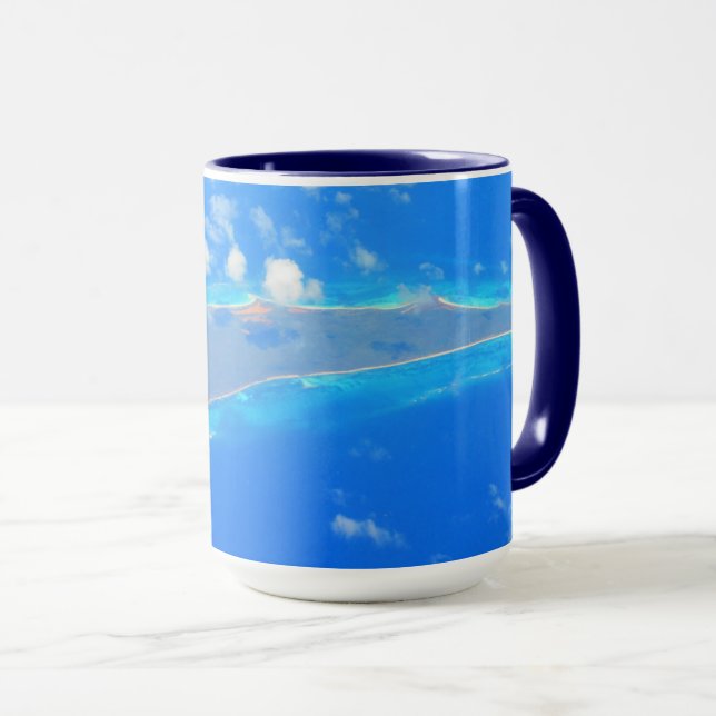 MUG MARQUE DE LA MER CARRIBÉE N° 1 (Devant droit)