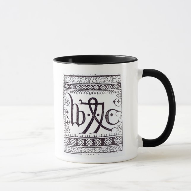 Mug Marque de l'impression de William Caxton (Droite)