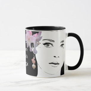 Mug Marque de sorcière de classe personnalisable Hallo