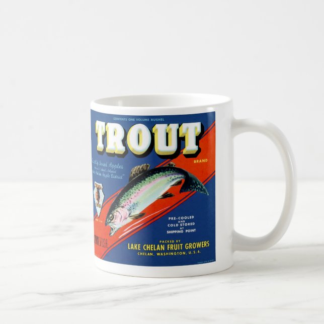Mug Marque de truite (Droite)