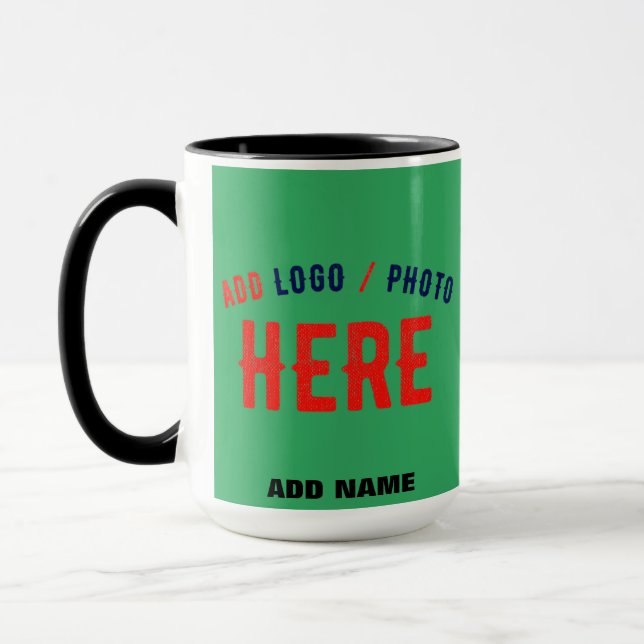 MUG MARQUE MODERNE MODERNE MODERNE EMERALD VERT VÉRIFI (Gauche)