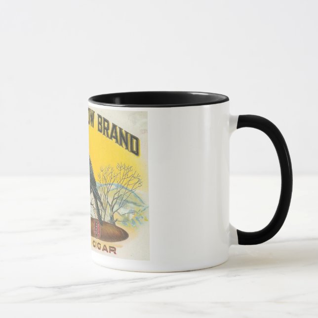 Mug Marque noire de corneille (Droite)