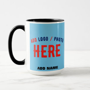 MUG MARQUE VÉRIFIÉE SKY BLEU MODERNE ET MODERNE