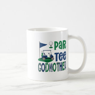 Mug Marraine de fête Golf Birthday Party Famille