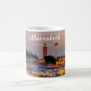Mug Marrakech, Maroc - Place Jemaa el Fnaa