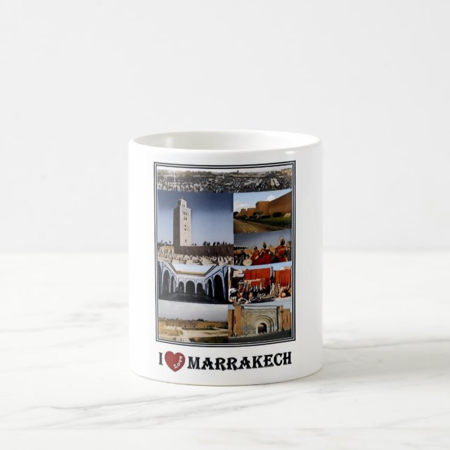 Mug Marrakech - Marocco - Mosaïque - (Centre)