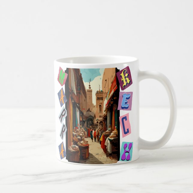 Mug Marrakech Souk Serenade : A Journey Through Time a (Droite)