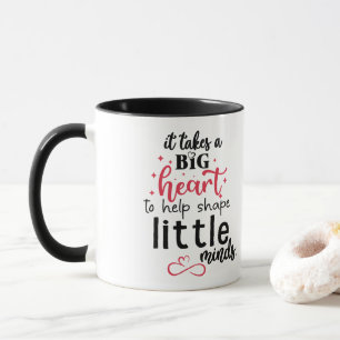 Mug marrant professeur de diplôme, Il prend un grand c