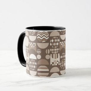 Mug Marron Terre Neutre Nordique Scandinave