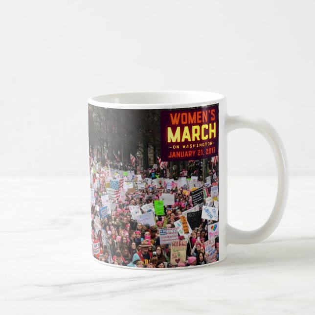 Mug Mars des femmes sur Washington (Droite)