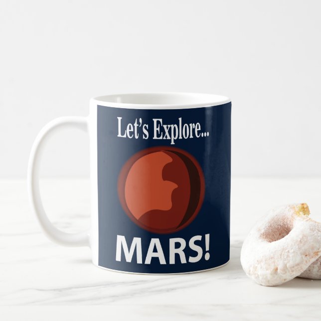 Mug Mars Explorons  (Avec donut)