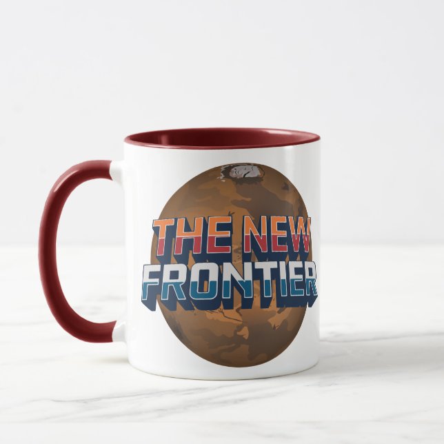 MUG MARS LA NOUVELLE FRONTIÈRE (Gauche)