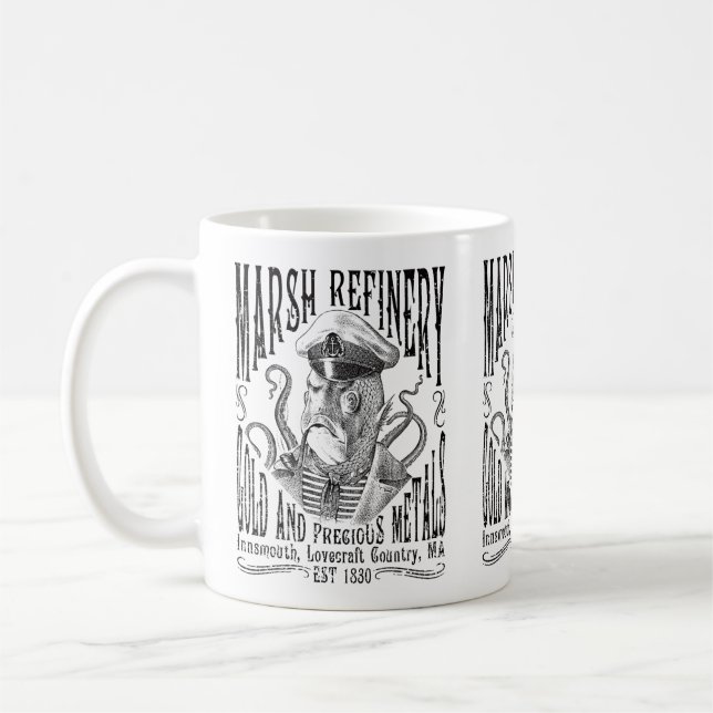 Mug Marsh Refining Company Innsmouth Lovecraft (Gauche)