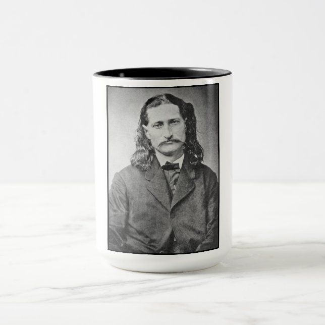 Mug Marshal Wild Bill Hickok Old West Gunfighter (Centre)