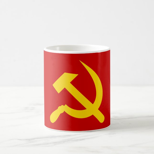 Mug Marteau et faucille de communisme (Centre)