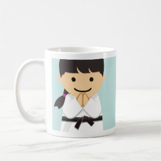 Mug Martial Arts Black Belt Girl