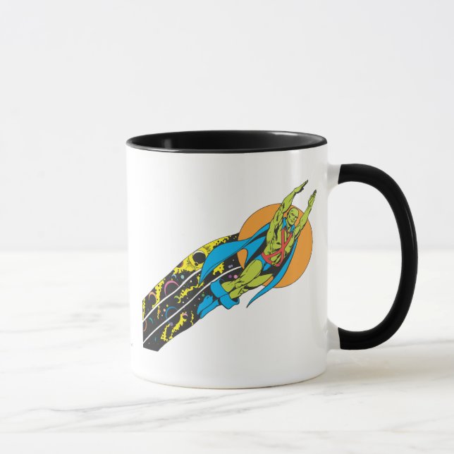 Mug Martian Manhunter prend l'avion (Droite)