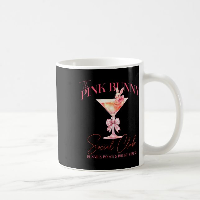 Mug Martini Pâques Pink Bunny Tail Social Club Happy E (Droite)