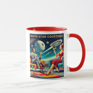 Mug Martini Space Affiches de voyage Death Star Cockta