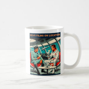 Mug Martini Space Travel Poster Films Sci-Fi Dans L'Es