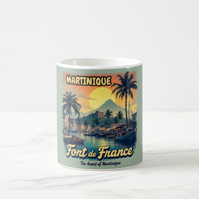 Mug Martinique – Souvenir plage tropicale (Centre)