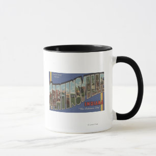 Mug Martinsville, Indiana - grandes scènes de lettre
