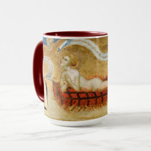 Mug Martyr de St. Lawrence, avec Deux Nonnes (M 022)