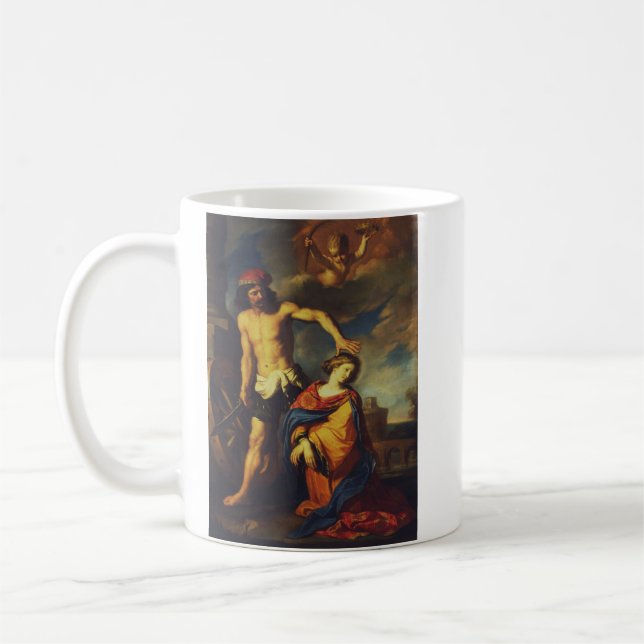 Mug Martyre de Sainte Catherine Collection de Beaux-Ar (Gauche)