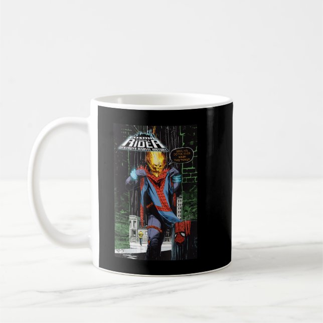 Mug Marvel Ghost Rider Détroite Marvel Histoire B (Gauche)