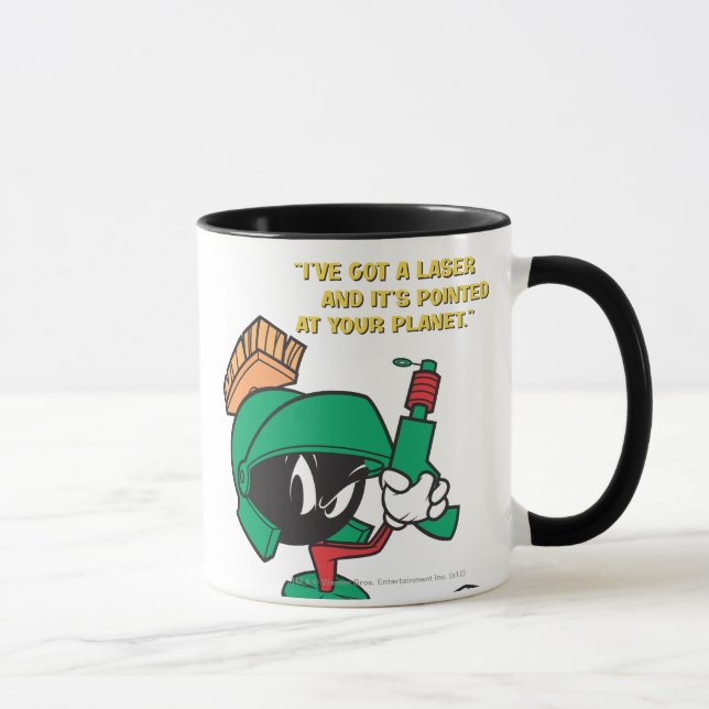 Mug MARVIN LE MARTIAN™ avec pointes laser (Droite)