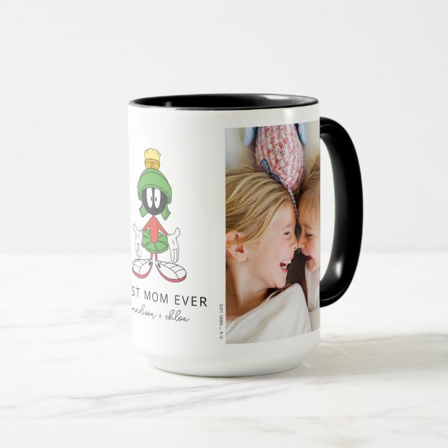 Mug MARVIN LE MARTIAN™ | Meilleure photo de maman (Devant droit)