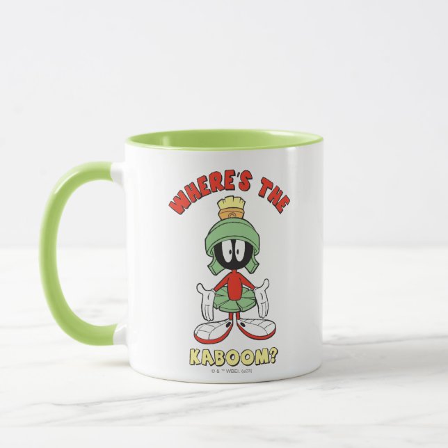 Mug MARVIN LE MARTIAN™ Où est le Kaboom ? (Gauche)