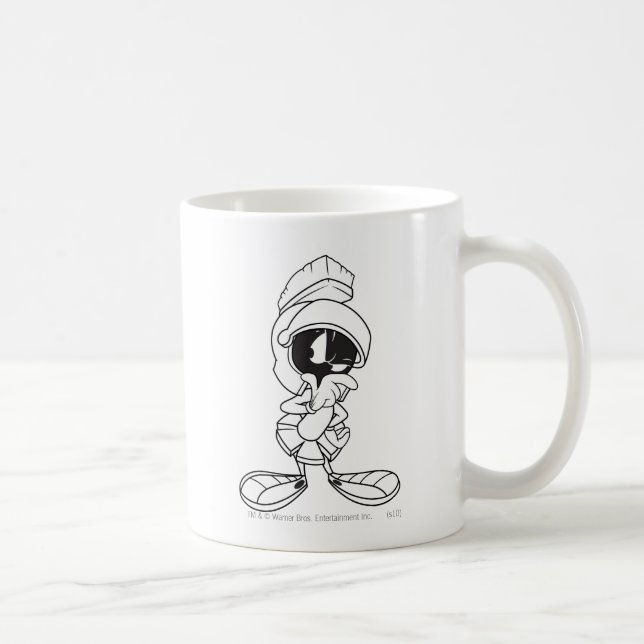 Mug MARVIN LE MARTIEN ™ Pensée (Droite)