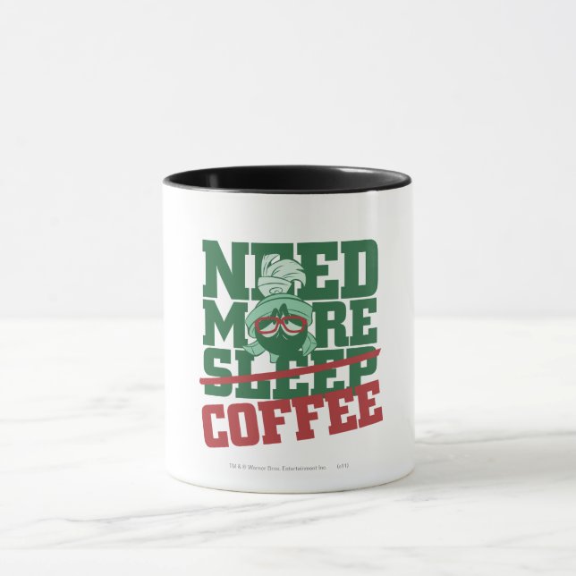 Mug MARVIN THE MARTIAN™ - Besoin de plus de café (Centre)